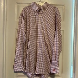 Peter Millar long sleeve Virginia Tech button up